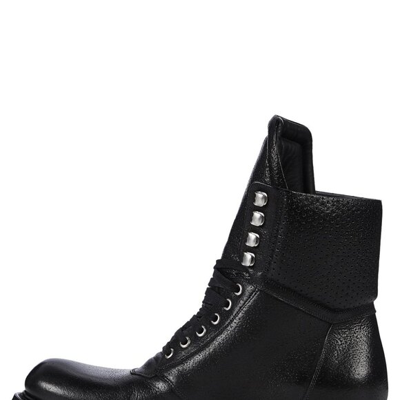 Rick Owens - Bull Leather Cat Creeper Hiking Boot Performa FW20 GRAIL - Picture 10 of 12